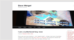 Desktop Screenshot of daveweigel.com